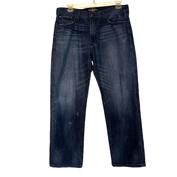 Lucky Brand Other - Lucky Brand Jeans Men's 36x30 Blue 429 Classic Straight Medium Wash Denim